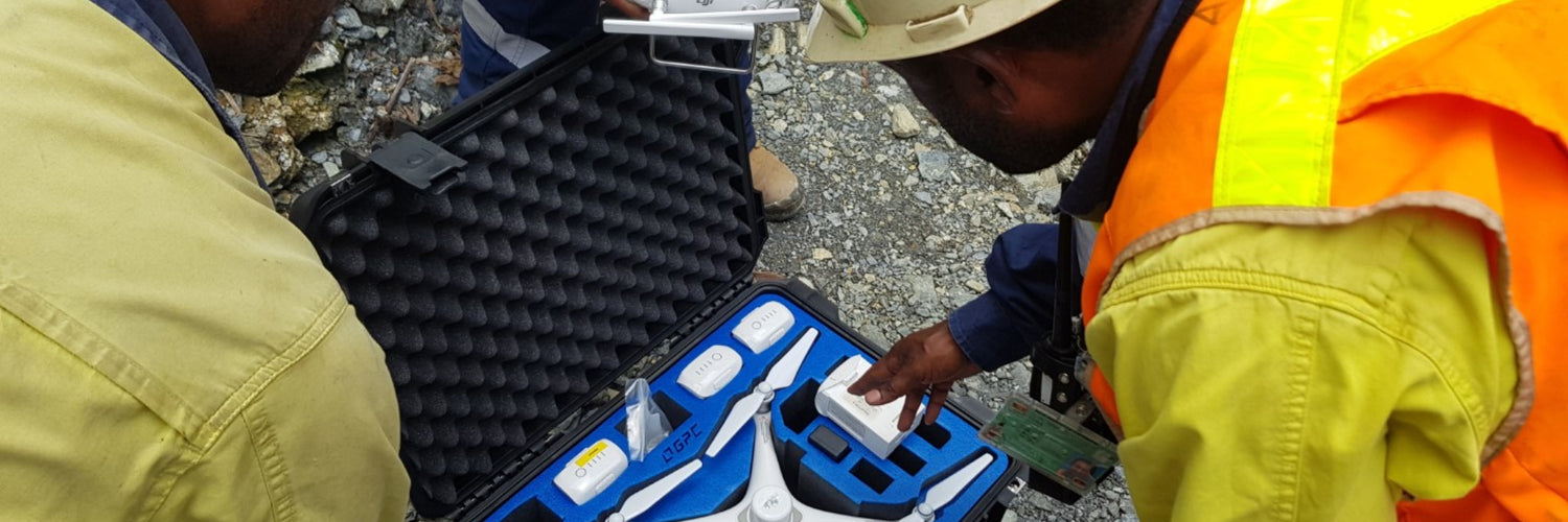 Sphere Drones provides drone training to Papua New Guinea (PNG) mining operations.