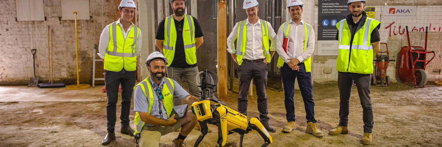 Boston Dynamics' Spot visits FDC Construction for Inspections