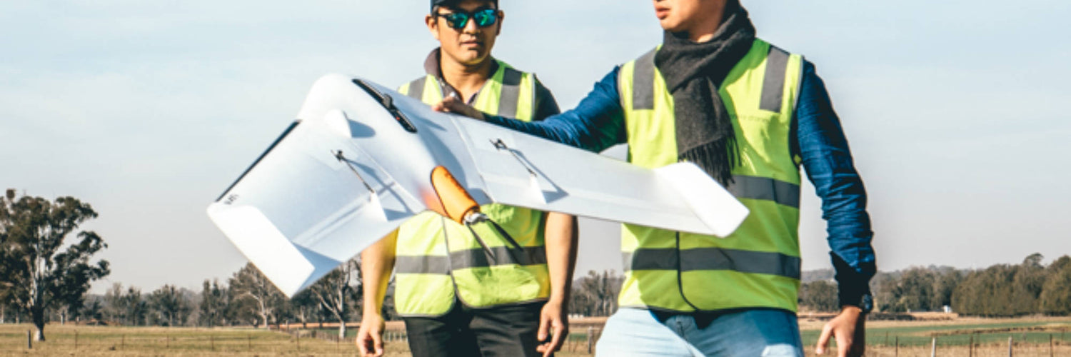 Meet Delair’s UX11 – the world’s premier fixed wing mapping drone