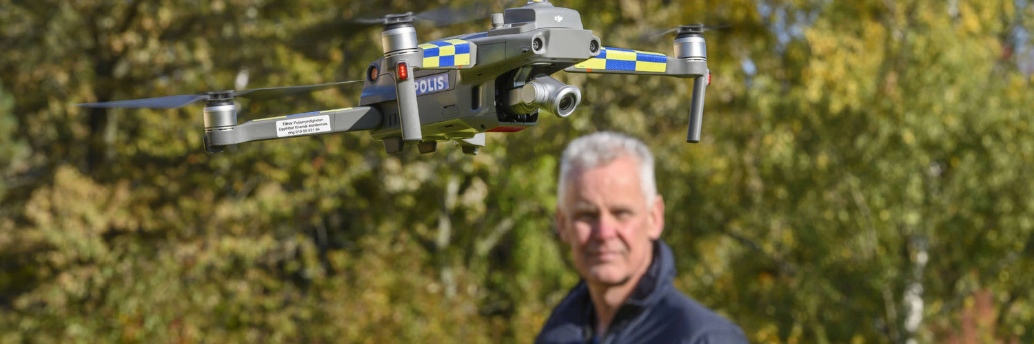 Swedish police have around 350 drones in service, creating Europe’s largest drone program