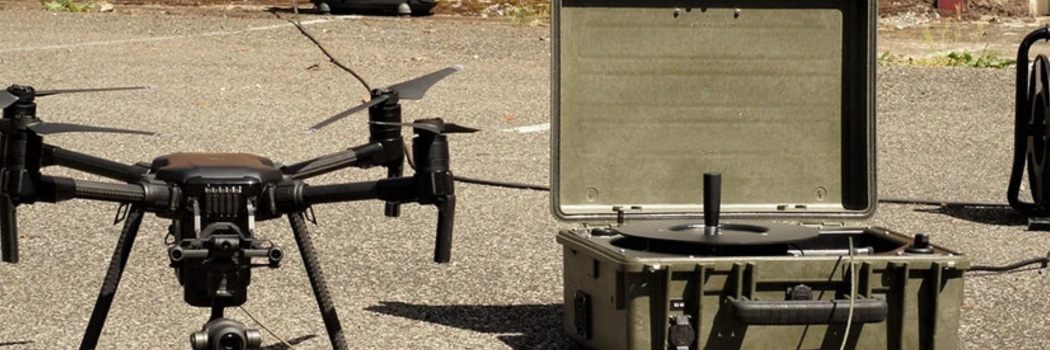 Tethered UAVs for surveillance, rescue and industrial inspection