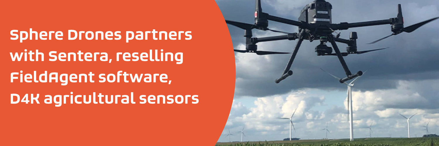 Sphere Drones partners with Sentera, reselling FieldAgent software and D4K agricultural sensors in Australia