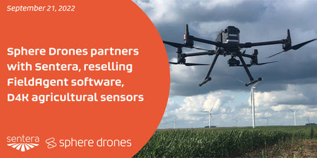 Sphere Drones partners with Sentera, reselling FieldAgent software and D4K agricultural sensors in Australia