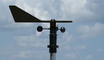 WSF-10030S Ultimeter Anemometer Wind Vane STD cups w/40' - Sphere